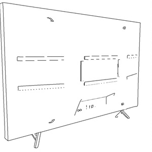 【3D素材_fbx】テレビ（50インチ） 缩略图 9