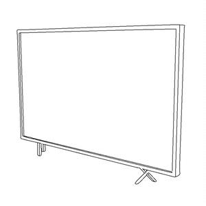 【3D素材_fbx】テレビ（50インチ） 缩略图 8
