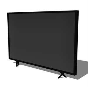 【3D素材_fbx】テレビ（50インチ） 缩略图 4