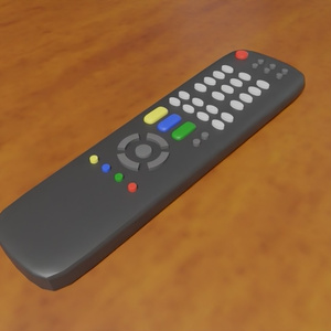 【3D素材_fbx】リモコン 缩略图 2