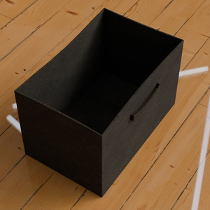 【3D素材_fbx】布製収納ボックス 缩略图 3