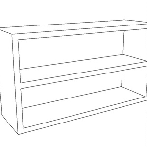 【3D素材_fbx】本棚 缩略图 5