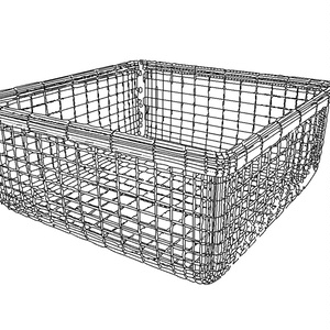 【3D素材_fbx】木製かご 缩略图 5