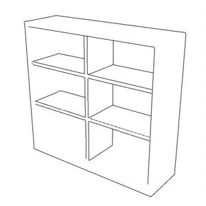 【3D素材_fbx】本棚 缩略图 5