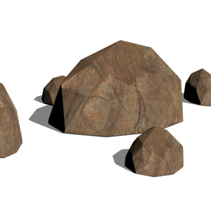 【3D素材_fbx】岩 缩略图 3