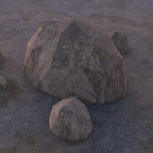 【3D素材_fbx】岩 缩略图 2