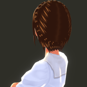 [VRoid] Braided crown hair preset