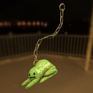 【VRChat】Frog Mascot Charm / カエルマスコットチャーム 