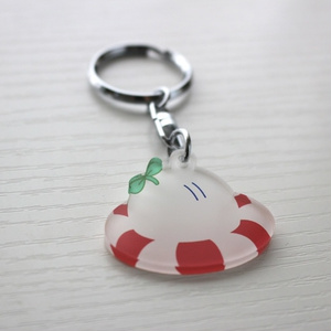 アクリルキーホルダー：しろいの