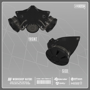 TacticalMask_黒鉄【Grus対応】 缩略图 2