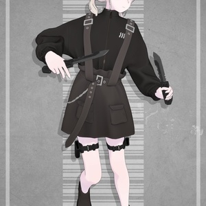 TacticalKnife_鋼雀【VRChat対応】 缩略图 3
