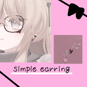 地雷系ピアス -landmine girl Earrings-