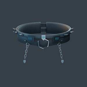 KEVRA Split Halo Choker
