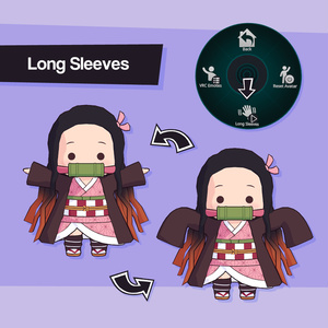 Chibi Nezuko (禰豆子) - VRChat Avatar