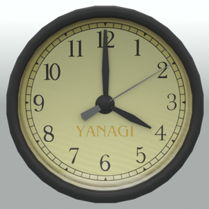 Wall Clock (壁掛け時計)