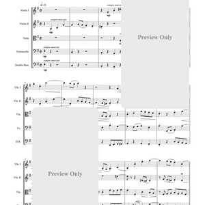 [楽譜 Score & Parts] ORBHERIO for Strings
