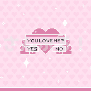 SP画面切替【SP画面切替【Pixel heart PC (ピクセル) 10色】映像素材：トランジション：Youtuber：Vtuber】