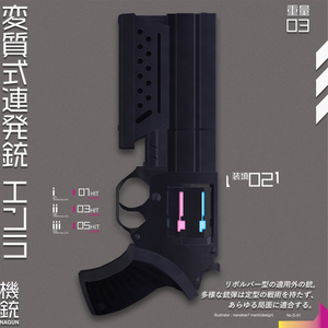 【#VRガンナガン】BLOCK1 機銃 -N.A.Gun-【全９種 】