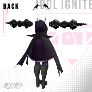 【#VRガンナガン】Idol Ignite【ラン衣装/義手付き】 缩略图 4