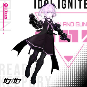 【#VRガンナガン】Idol Ignite【ラン衣装/義手付き】 缩略图 2