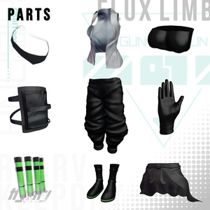 【40%OFF】 Flux Limb【#VRガンナガン キルコ衣装】 缩略图 6
