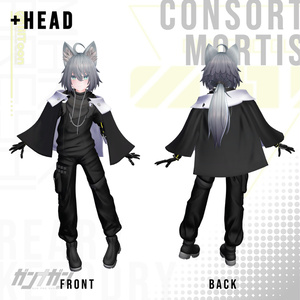 【#VRガンナガン】Consort Mortis【マカの彼氏衣装/義手付き】 缩略图 14