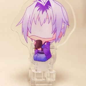 アクリル差し込みクリップ　覆面さん