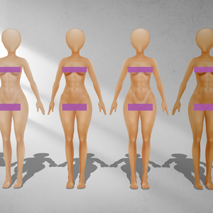 Realistic Vroid Skin texture