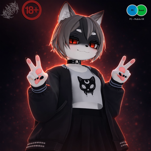 [NSFW] Lilith - PC & Quest - Deira VRChat Furry Avatar