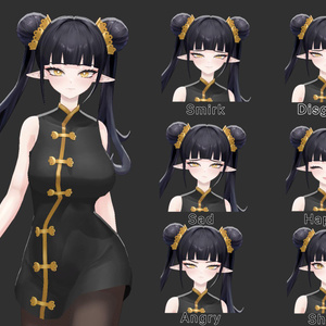 Li Mei オリジナル3Dモデル