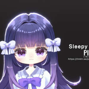 Sleepy Chika オリジナル3Dモデル