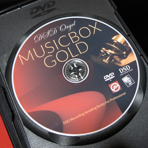『GOLD/ゴールド』日本製オルゴール　DTM用  KONTAKT/SOUNDFONT/WAV/EXS24/DSDIFF　 オルゴール音源　DVD-R　DSD録音　ハイレゾ音源　MUSICBOX
