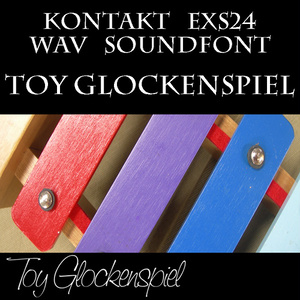 『Toy Glockenspiel /トイグロッケン』鉄琴　DTM用　KONTAKT/SOUNDFONT/WAV/EXS24　DSD録音　ハイレゾ