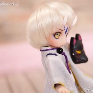 OBドールヘッド E-01 『OTOKO』 レジンキャスト 組立キット - DONO-RE