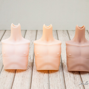 1/3(1/4)スケール ドール用 クローゼット タイプ① ブラック