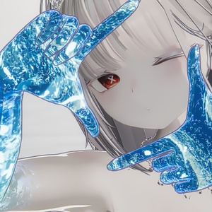 【48+αアバター対応】水中グローブ🫧-Water Gloves🫧 缩略图 28