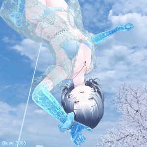 【48+αアバター対応】水中グローブ🫧-Water Gloves🫧 缩略图 56