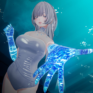 【48+αアバター対応】水中グローブ🫧-Water Gloves🫧 缩略图 14