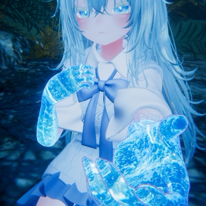 【48+αアバター対応】水中グローブ🫧-Water Gloves🫧 缩略图 58
