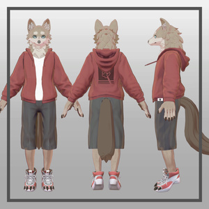 オリジナル3Dモデル「少年 HowlHeart」 (Young HowlHeart) 缩略图 2