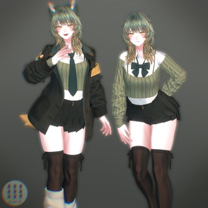 オリジナル3Dモデル「Mie（ミエ）」 缩略图 4