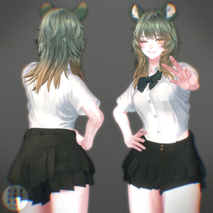 オリジナル3Dモデル「Mie（ミエ）」 缩略图 6