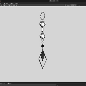 Vertical earrings
