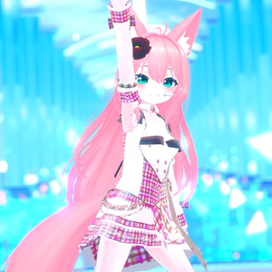 VRChatアバター向けアイドル風衣装"pecherfille "【43アバター対応】 缩略图 4