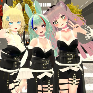 VRChatアバター向け衣装"ΣMonochrome"【35アバター対応】 缩略图 16