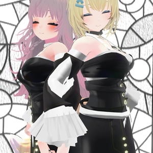 VRChatアバター向け衣装"ΣMonochrome"【35アバター対応】 缩略图 30