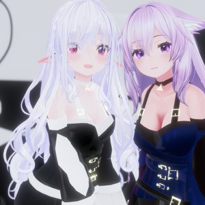 VRChatアバター向け衣装"ΣMonochrome"【35アバター対応】 缩略图 5
