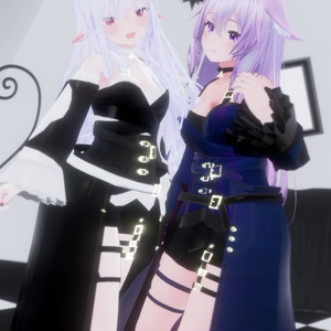 VRChatアバター向け衣装"ΣMonochrome"【35アバター対応】 缩略图 38