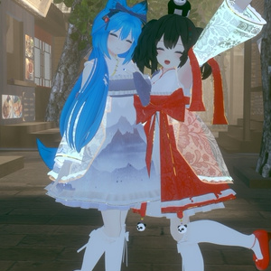 VRChat向け衣装 華裙子 【39アバター対応】 缩略图 29