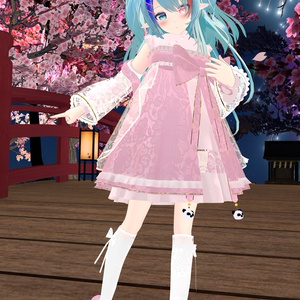 VRChat向け衣装 華裙子 【39アバター対応】 缩略图 25